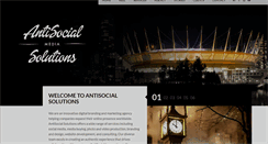 Desktop Screenshot of antisocialsolutions.com